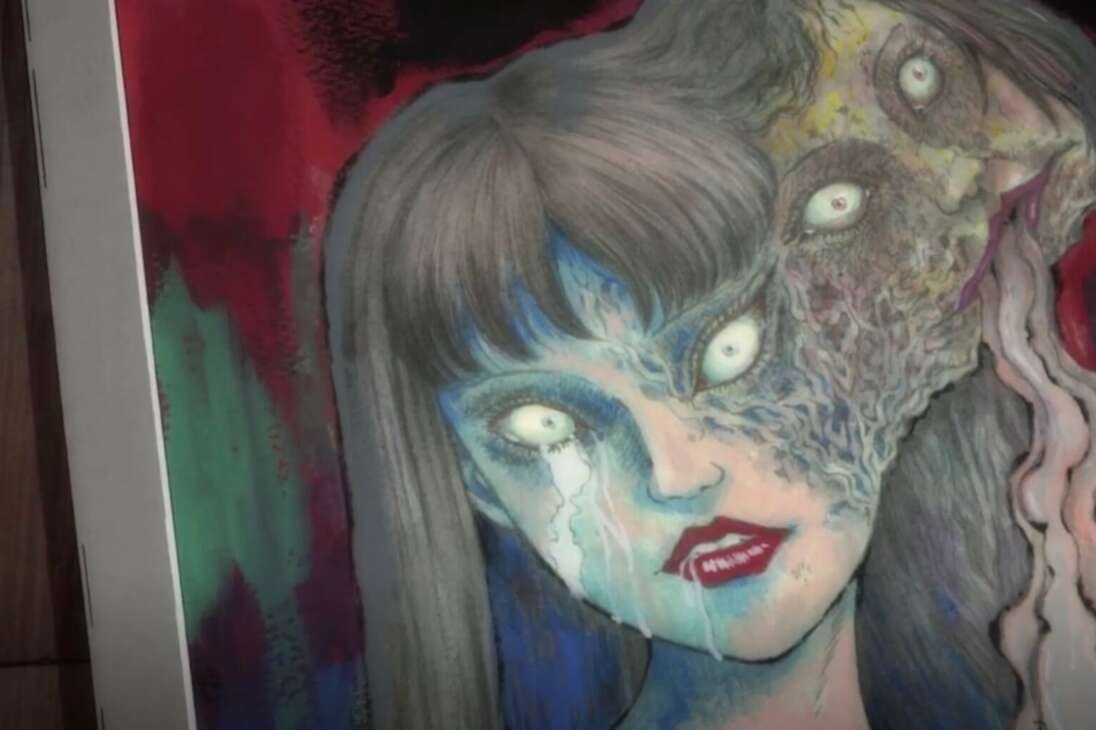 junji ito collection anime painting scaled