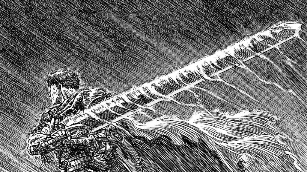 kentaro miura manga sketch 1024x576 kentaro miura manga sketch