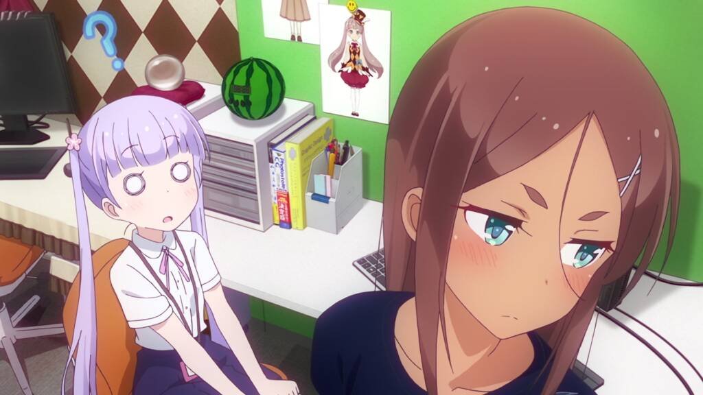 new game anime workplace 1024x576 new game anime workplace