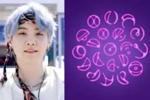 Suga from BTS