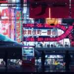 digital art artwork japan city wallpaper 2500x1250
