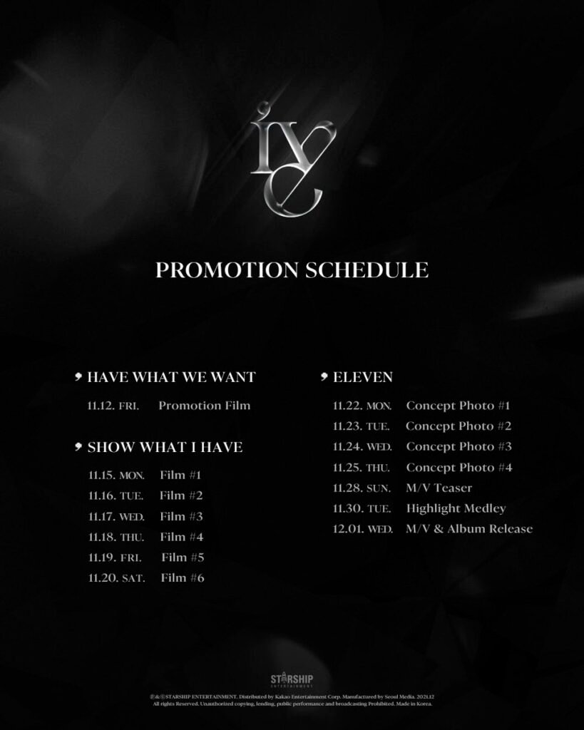ive promo schdule ive promo schdule