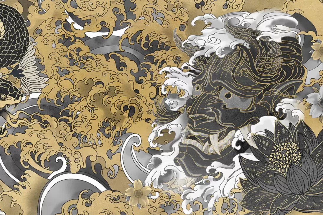 yokai and dragon