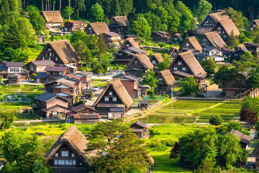 gifu perfecture japan village