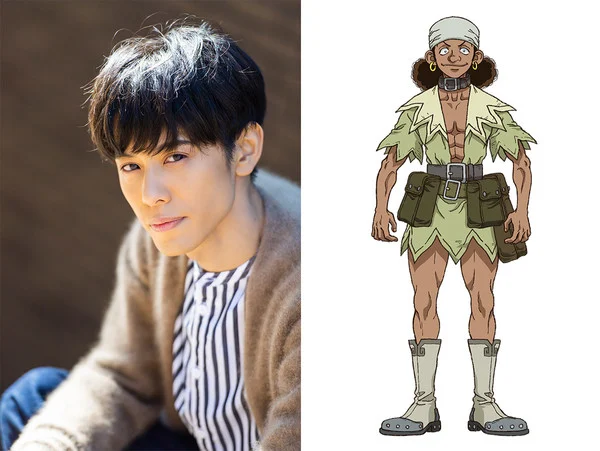 stone2 Chiharu Sawashiro as Lune dr stone season 4 Science Future
